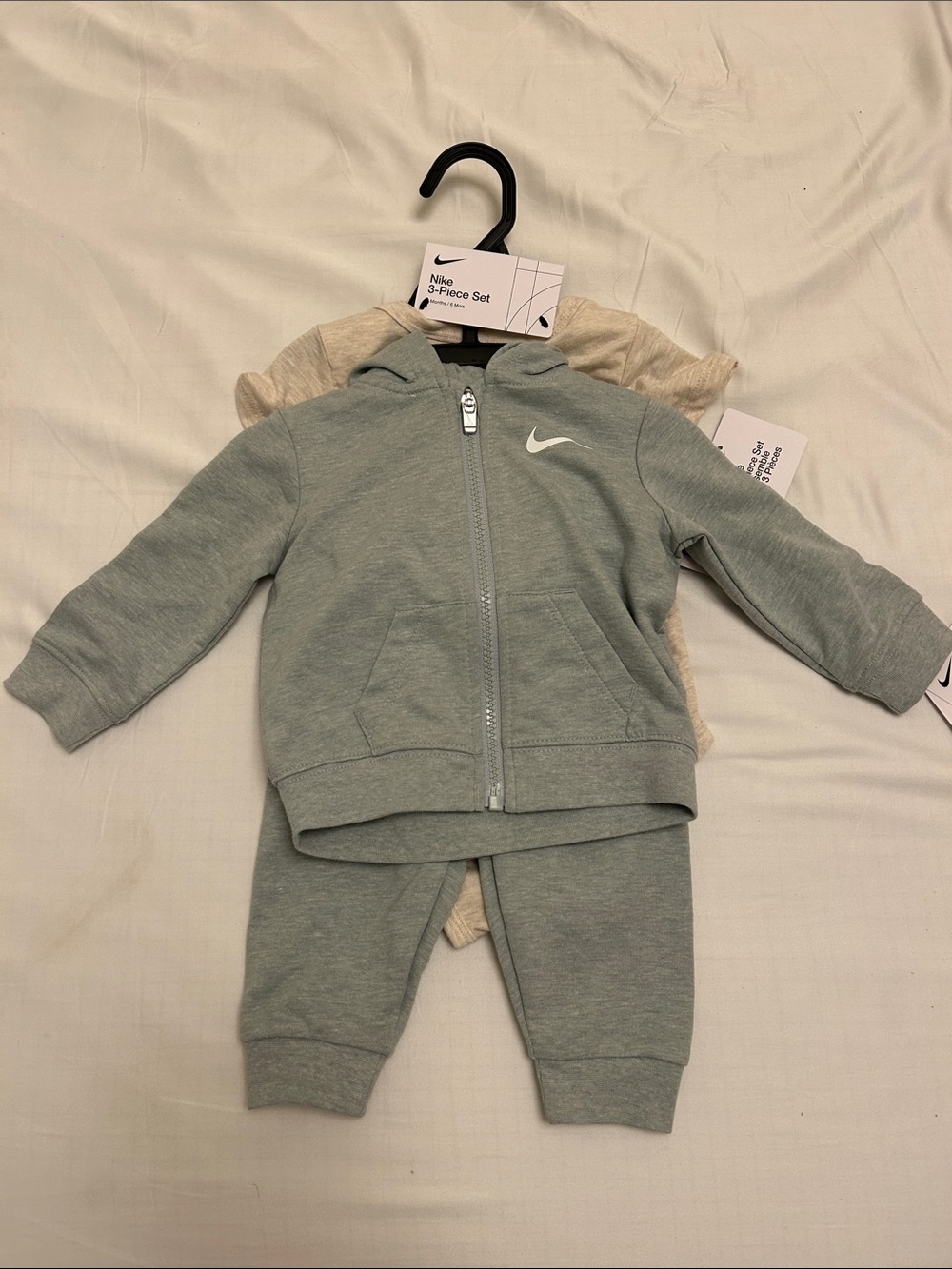 Nike Kids Zip Hoodie & Joggers & bodysuit